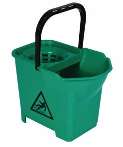 Brand new 😉 Jantex Colour Coded Mop Bucket Green 🧨