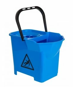 Promo ✨ Jantex Colour Coded Mop Bucket Blue 😀