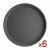 Outlet 🧨 Bulk Buy Pack Of 6 Olympia Kristallon Polypropylene Round Non-Slip Trays ✔️