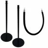 New 😍 Special Offer Bolero 1.5m Black Barrier Rope And Barrier Posts 🛒