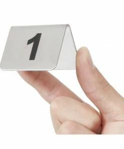 Budget โค๏ธ Olympia Stainless Steel Table Numbers 1-10 (Pack Of 10) ๐ 9 Budget โค๏ธ Olympia Stainless Steel Table Numbers 1-10 (Pack Of 10) ๐ -Cleaning & Janitorial Supplies Shop u046 new 6070