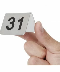 Wholesale โ Olympia Stainless Steel Table Numbers 31-40 (Pack Of 10) ๐ 9 Wholesale โ Olympia Stainless Steel Table Numbers 31-40 (Pack Of 10) ๐ -Cleaning & Janitorial Supplies Shop u049 new 6091
