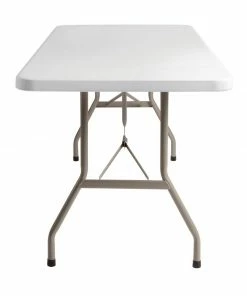 Promo 🤩 Bolero PE Rectangular Folding Table White 6ft (Single) ❤️ 13 Promo 🤩 Bolero PE Rectangular Folding Table White 6ft (Single) ❤️ -Cleaning & Janitorial Supplies Shop u579 3 furniture