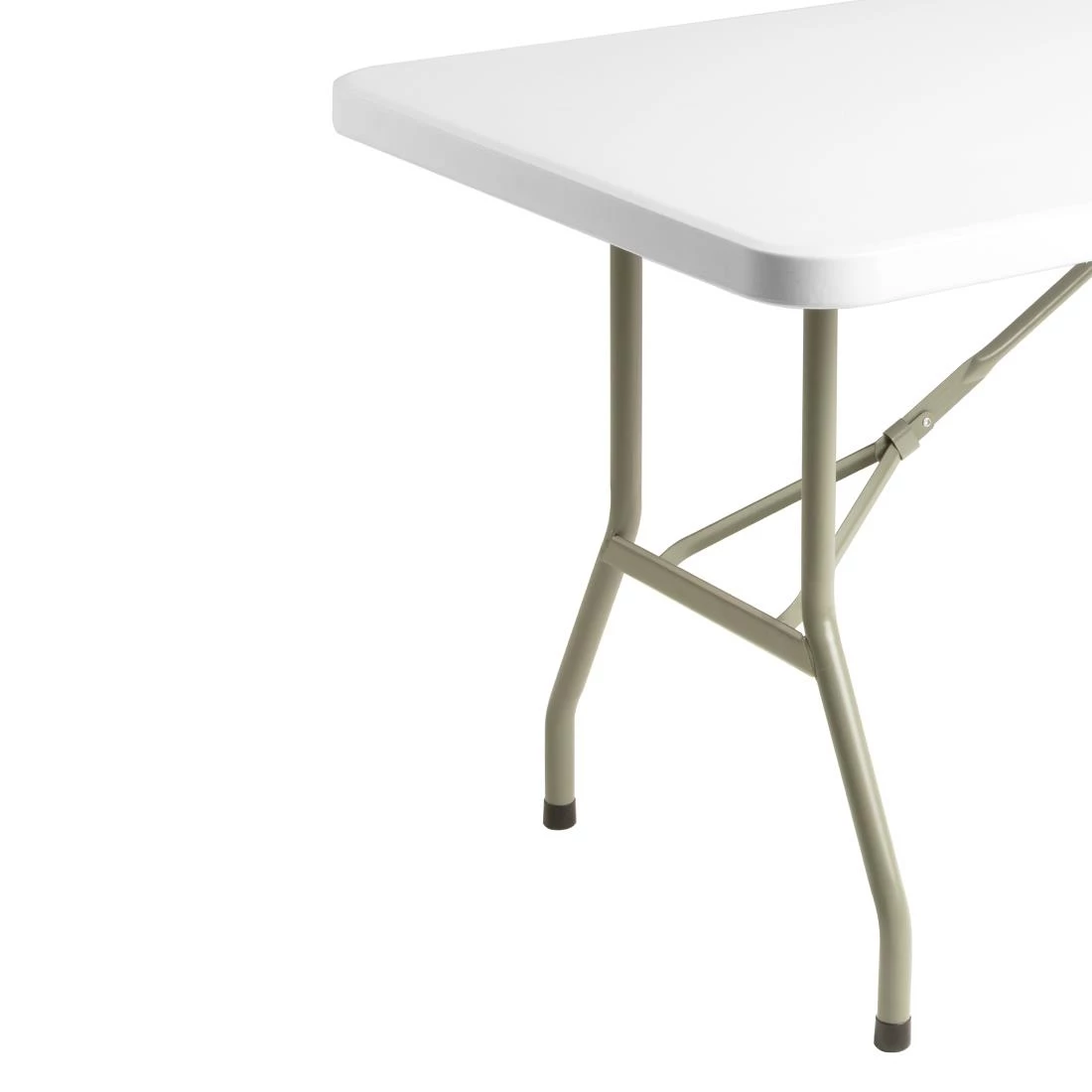 Promo 🤩 Bolero PE Rectangular Folding Table White 6ft (Single) ❤️ 6 Promo 🤩 Bolero PE Rectangular Folding Table White 6ft (Single) ❤️ - Image 6