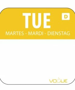 Top 10 🎉 Vogue Dissolvable Food Rotation Labels Tuesday (Pack Of 1000) 😉