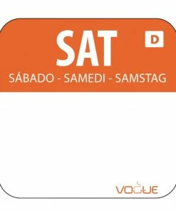Coupon 😍 Vogue Dissolvable Food Rotation Labels Saturday (Pack Of 1000) 🧨