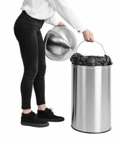 Top 10 ✨ Bolero Stainless Steel Push Top Bullet Bin Silver 40Ltr 🔔 9 Top 10 ✨ Bolero Stainless Steel Push Top Bullet Bin Silver 40Ltr 🔔 -Cleaning & Janitorial Supplies Shop u803 binsecondary4