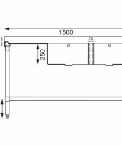 Hot Sale 🧨 Vogue Double Sink Left Hand Drainer 🤩 -Cleaning & Janitorial Supplies Shop u906 dim1