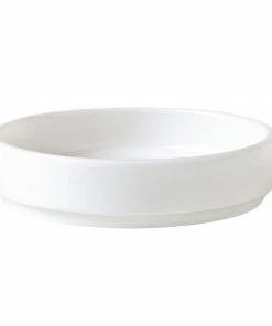 Buy 👏 Steelite Monaco White Stacking Ashtrays 75mm (Pack Of 12) 🧨