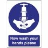 Best Sale 🌟 Vogue Now Wash Your Hands Sign ✔️