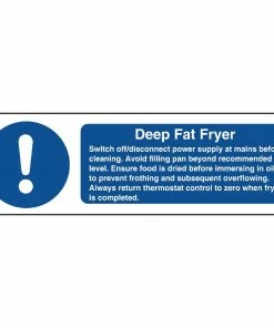 Discount ๐คฉ Vogue Deep Fat Fryer Safety Sign ๐ 5 Discount ๐คฉ Vogue Deep Fat Fryer Safety Sign ๐ -Cleaning & Janitorial Supplies Shop w198 sign