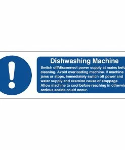Wholesale 🎉 Vogue Dishwasher Machine Safety Sign 🔔
