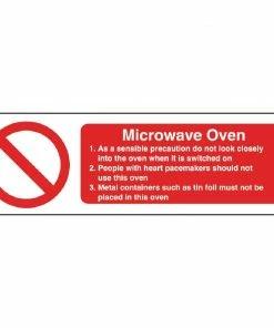 Buy ๐ฏ Vogue Microwave Oven Safety Sign ๐ 7 Buy ๐ฏ Vogue Microwave Oven Safety Sign ๐ -Cleaning & Janitorial Supplies Shop w231 sign large