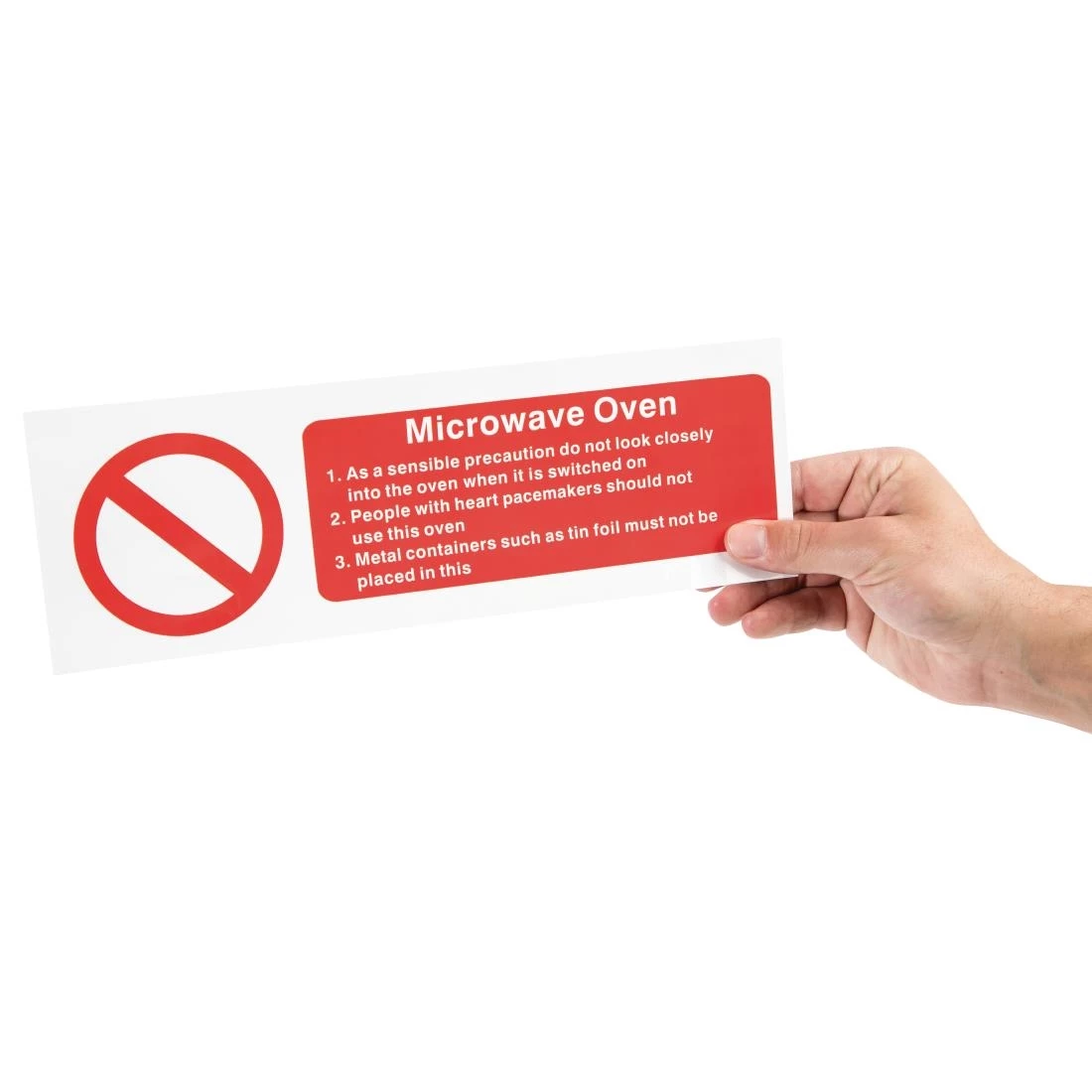 Buy ๐ฏ Vogue Microwave Oven Safety Sign ๐ 2 Buy ๐ฏ Vogue Microwave Oven Safety Sign ๐ - Image 2