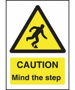 Cheapest 🔥 Vogue Caution Mind The Step Sign 🎉