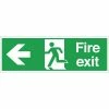Cheap ❤️ Vogue Fire Exit Sign Arrow Left 😉