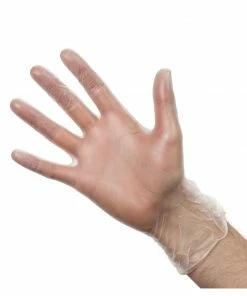 Buy ⌛ Hygiplas Vogue Powdered Vinyl Gloves Clear (Pack Of 100) 🎁