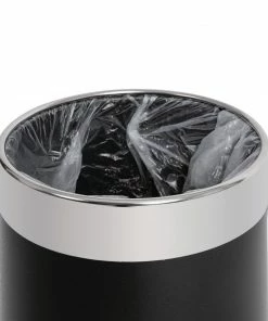 Best reviews of 😀 Bolero Black Waste Paper Bin With Silver Rim 🔔 8 Best reviews of 😀 Bolero Black Waste Paper Bin With Silver Rim 🔔 -Cleaning & Janitorial Supplies Shop y805 binsecondary3