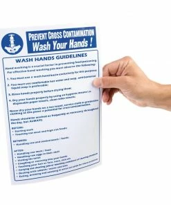 Buy ๐ฏ Vogue Prevent Cross Contamination Wash Hands Sign ๐ 7 Buy ๐ฏ Vogue Prevent Cross Contamination Wash Hands Sign ๐ -Cleaning & Janitorial Supplies Shop y909 inhand